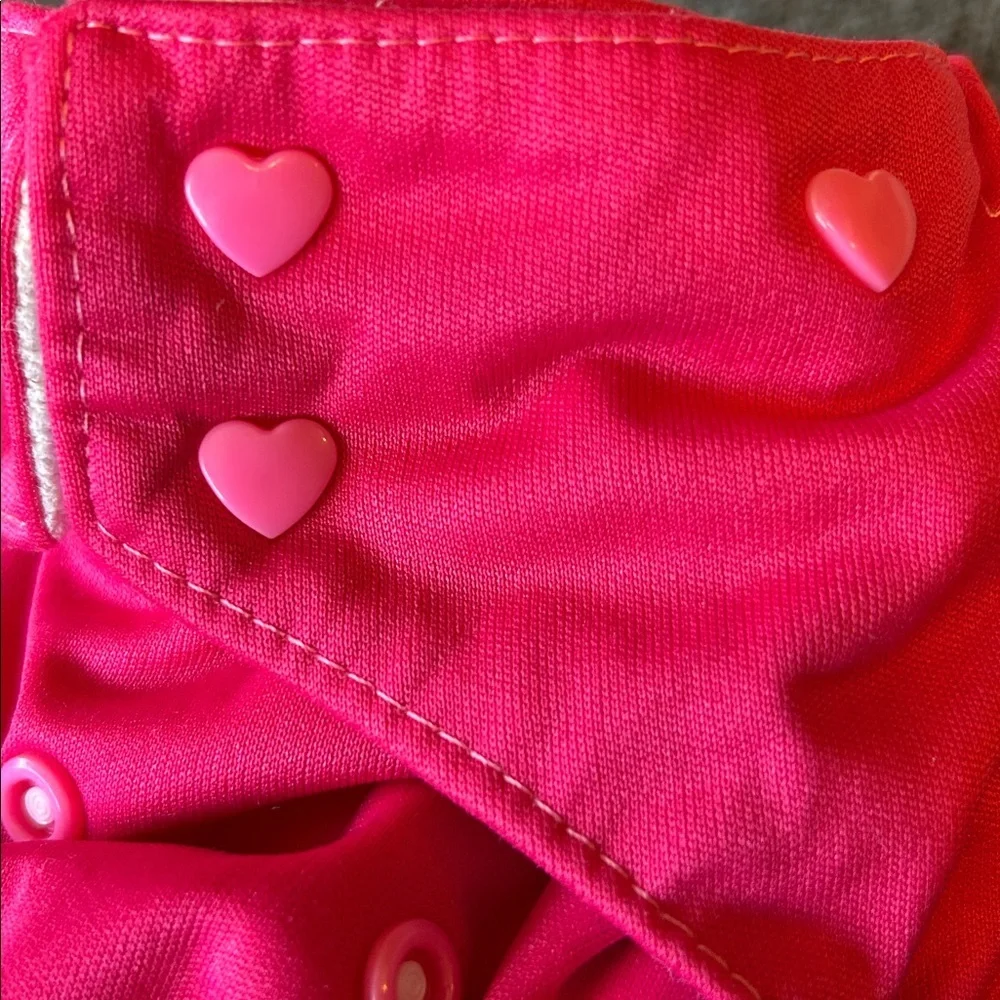 Moraki Bright Pink Cloth Diaper ⭐️